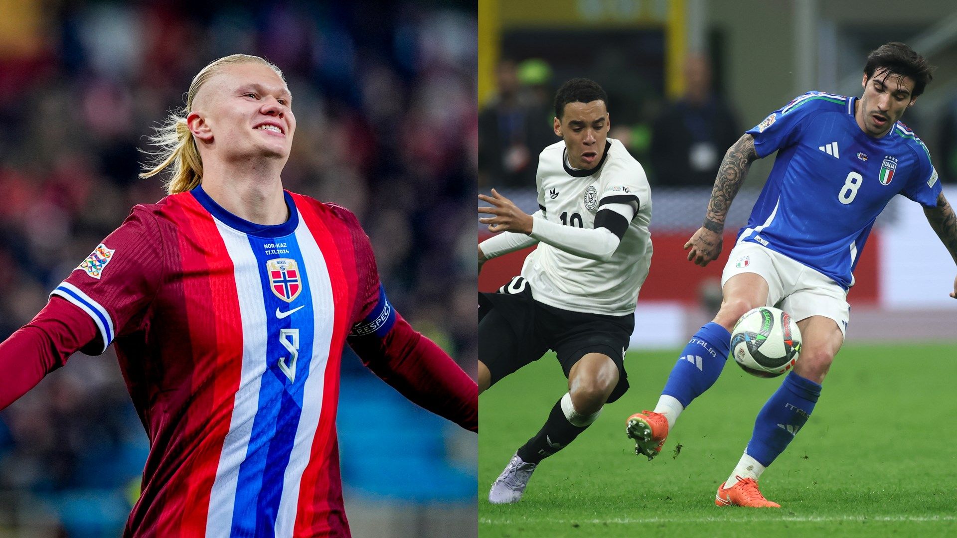 Erling Haaland Norway Moldova Germany Italy