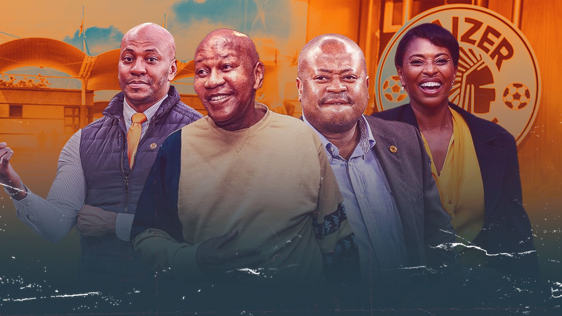 Kaizer Motaung, Bobby Motaung, Jessica Motaung 16-9