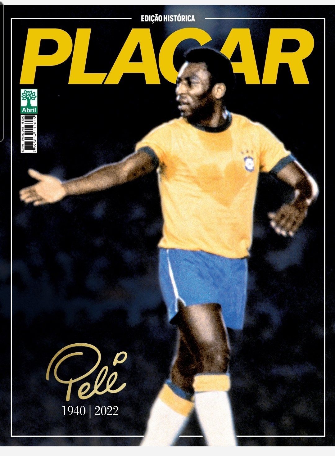Capa Placar Pelé