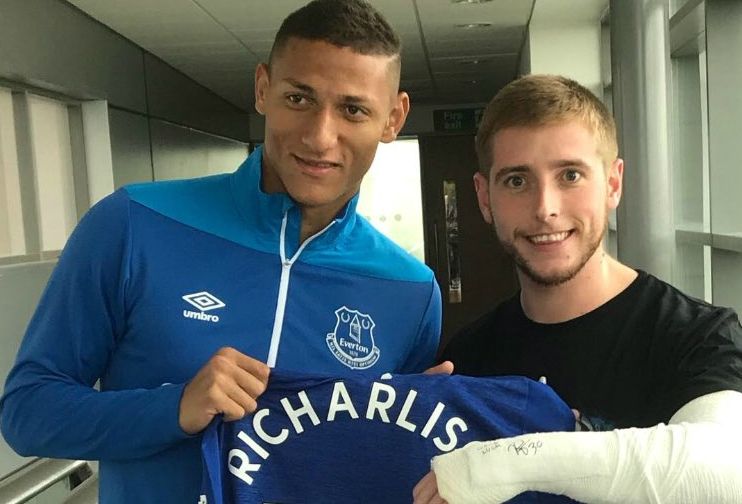 Richarlison Neil Harrison Everton | 15082018