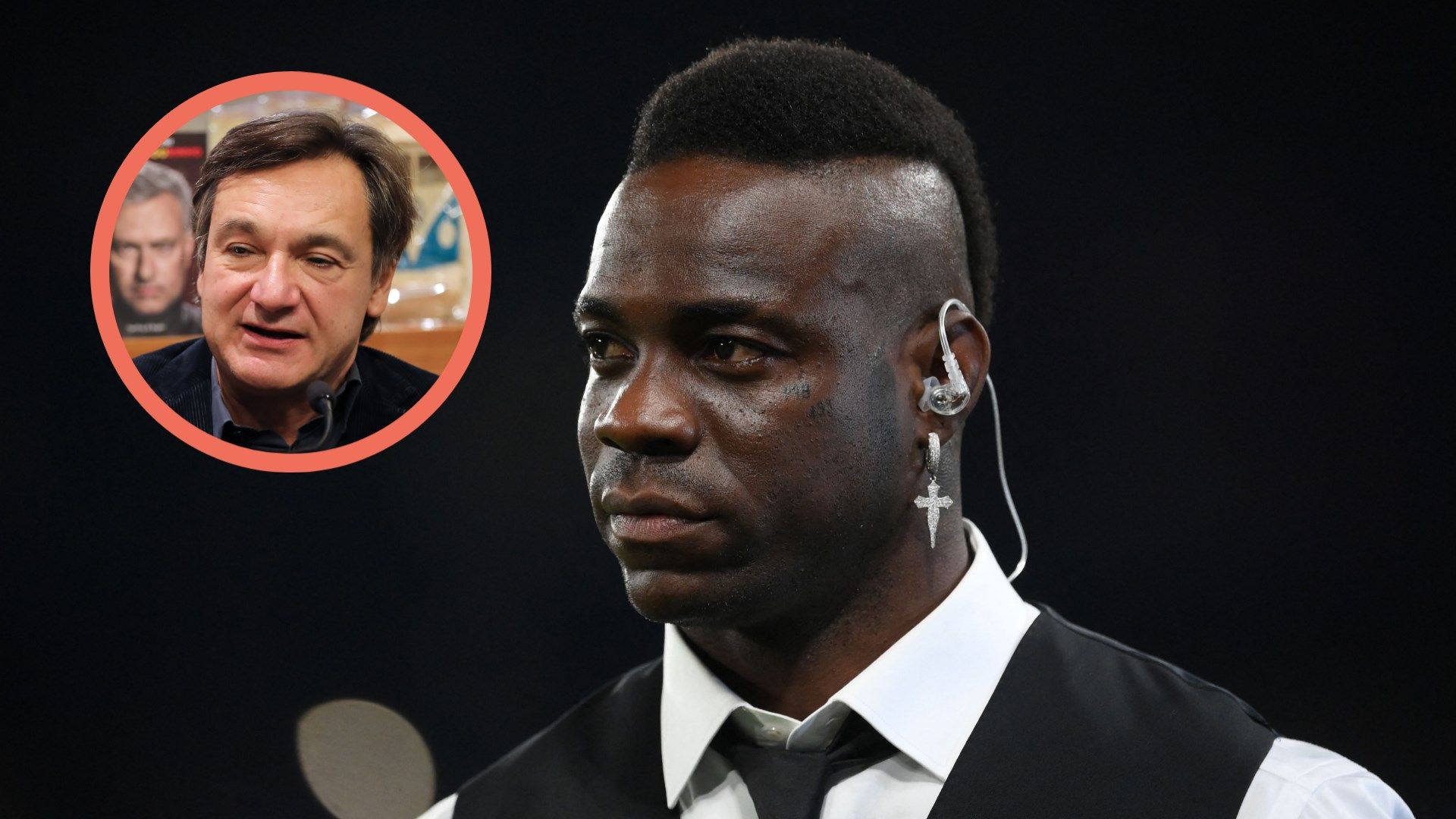 Mario Balotelli Fabio Caressa