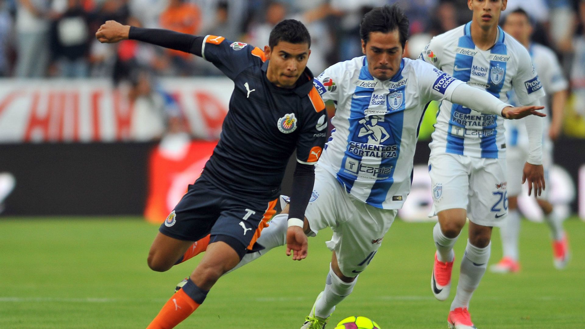 Orbelin Pineda Chivas Jorge Burrito Hernandez Pachuca