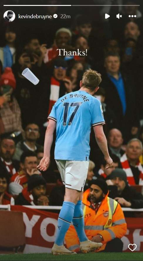 Kevin De Bruyne Instagram 2