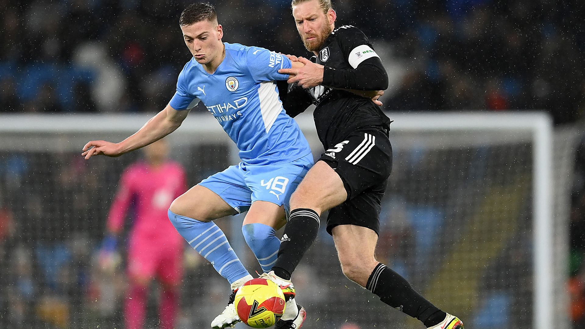 Liam Delap Manchester City Fulham FA Cup 2021-22