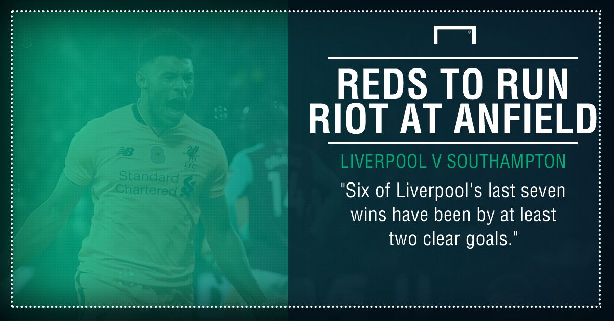 Liverpool Southampton graphic