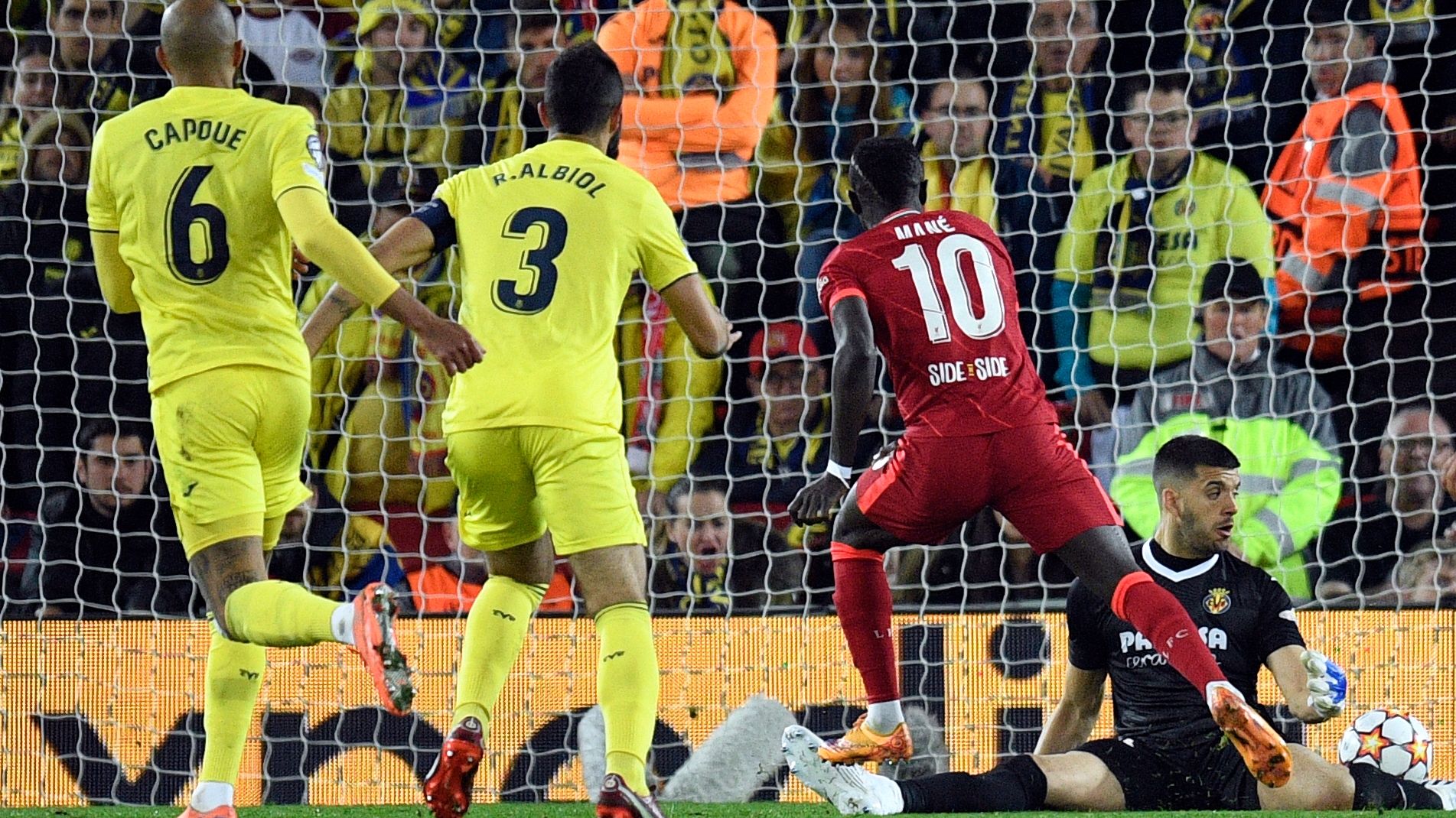 Mane goal Liverpool Villarreal