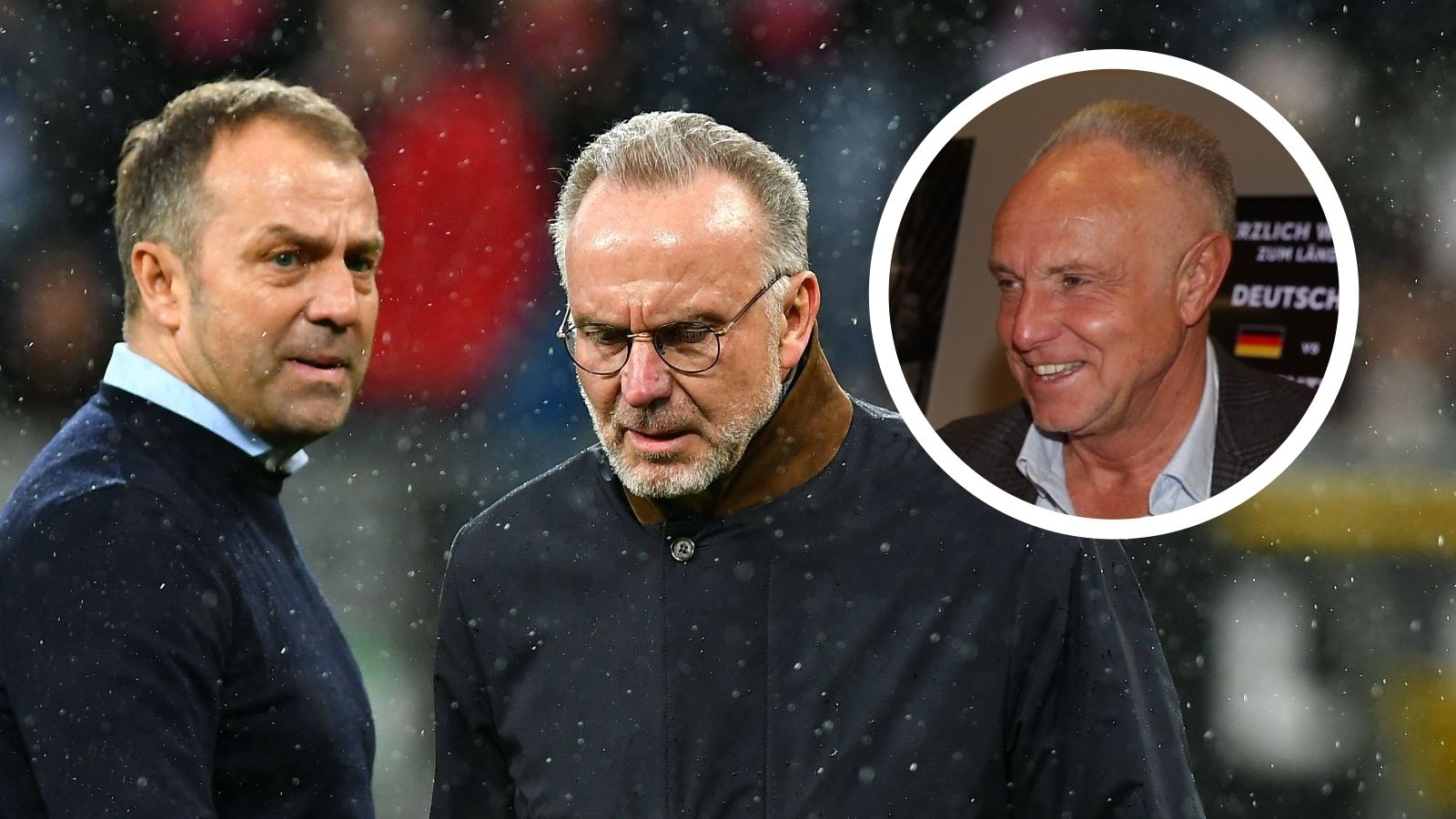 ONLY GERMANY Karl-Heinz Rummenigge Michael Rummenigge Hansi Flick