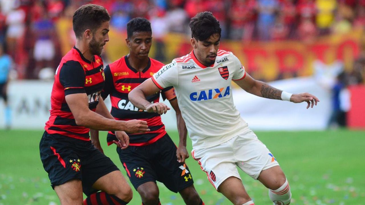 Lucas Paquetá Claudio Winck Gabriel Sport Recife Flamengo Brasileirão Série A 18112018