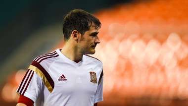 Iker Casillas Spain Training 06042014