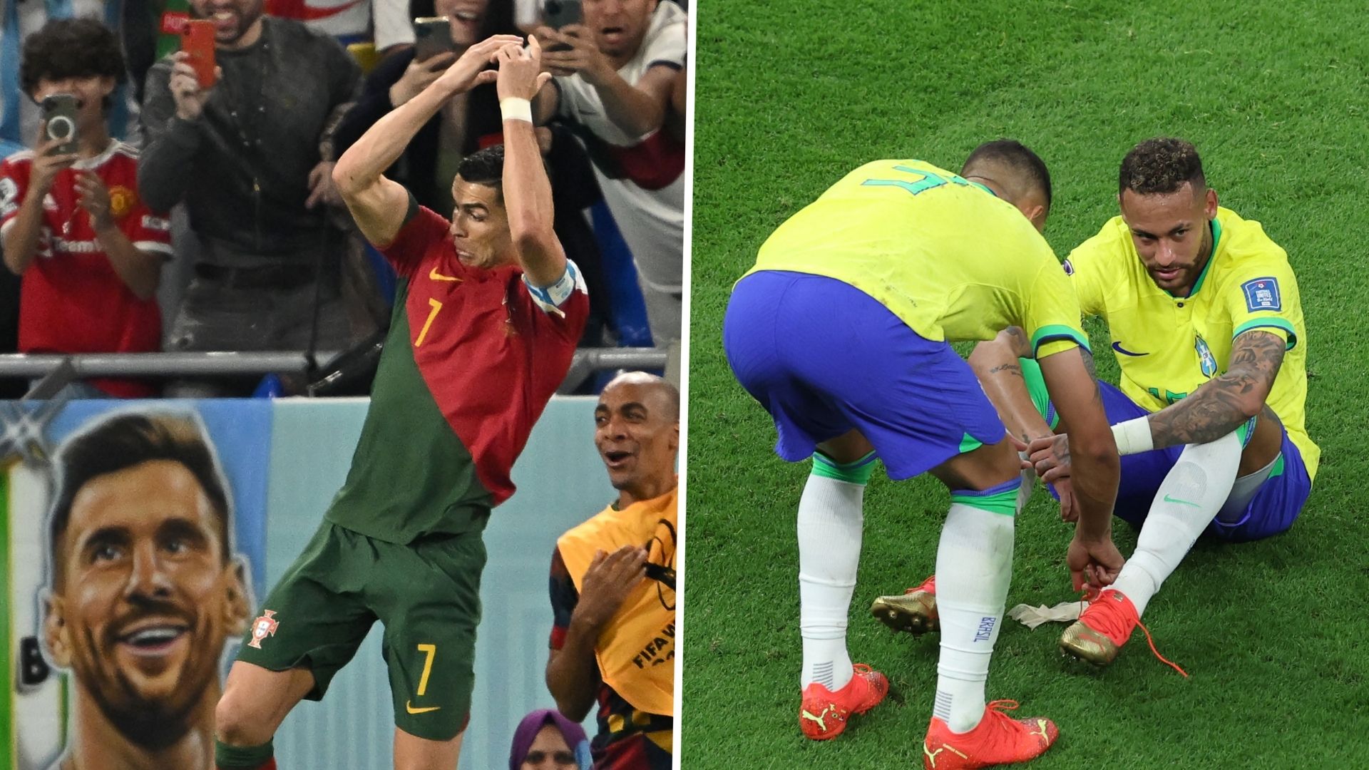 Ronaldo Neymar World Cup 2022 GFX