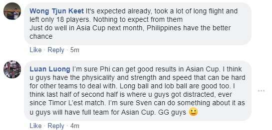 Reactions Philippines Việt Nam