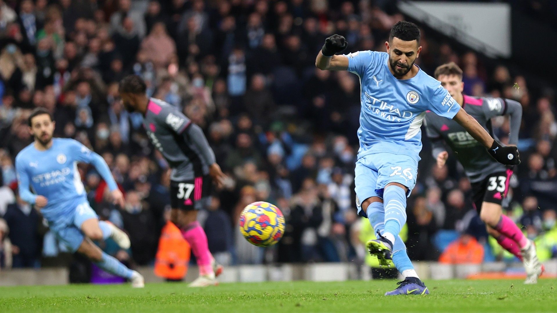 Riyad Mahrez Manchester City Leicester 2021-22