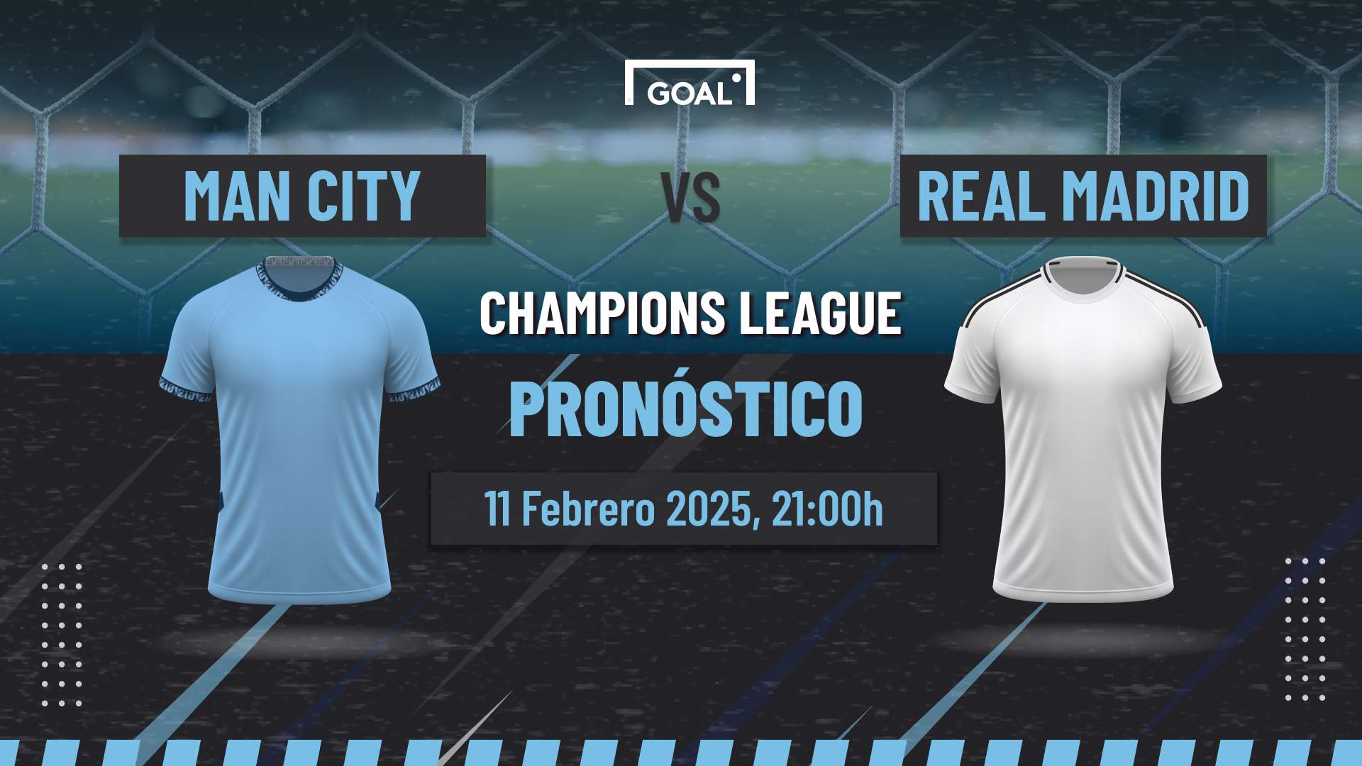 Manchester City vs Real Madrid Pronóstico y Apuestas Champions League | 11/02/25