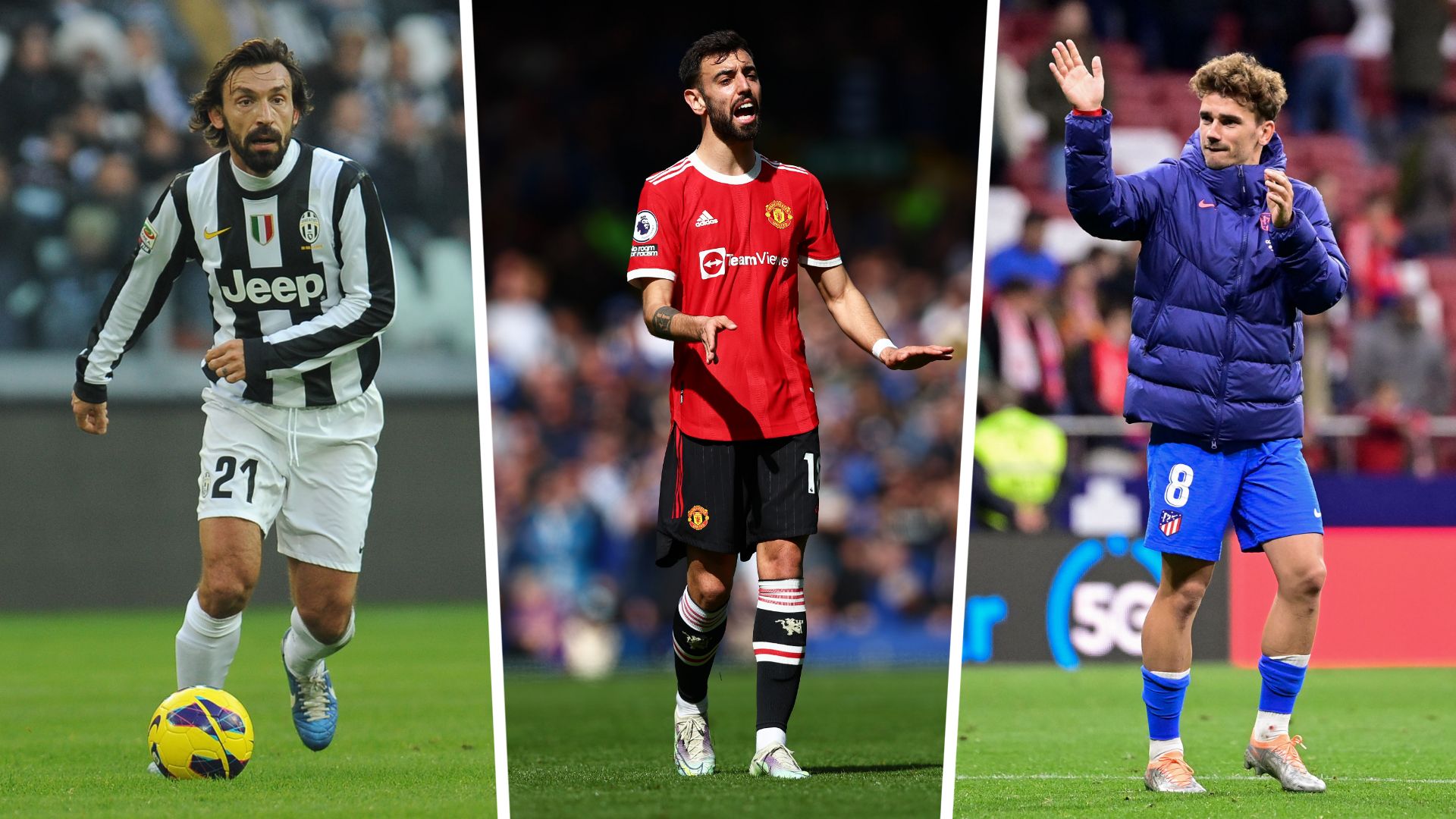 Pirlo Bruno Griezmann