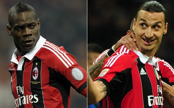 Balotelli & Ibrahimovic - Milan