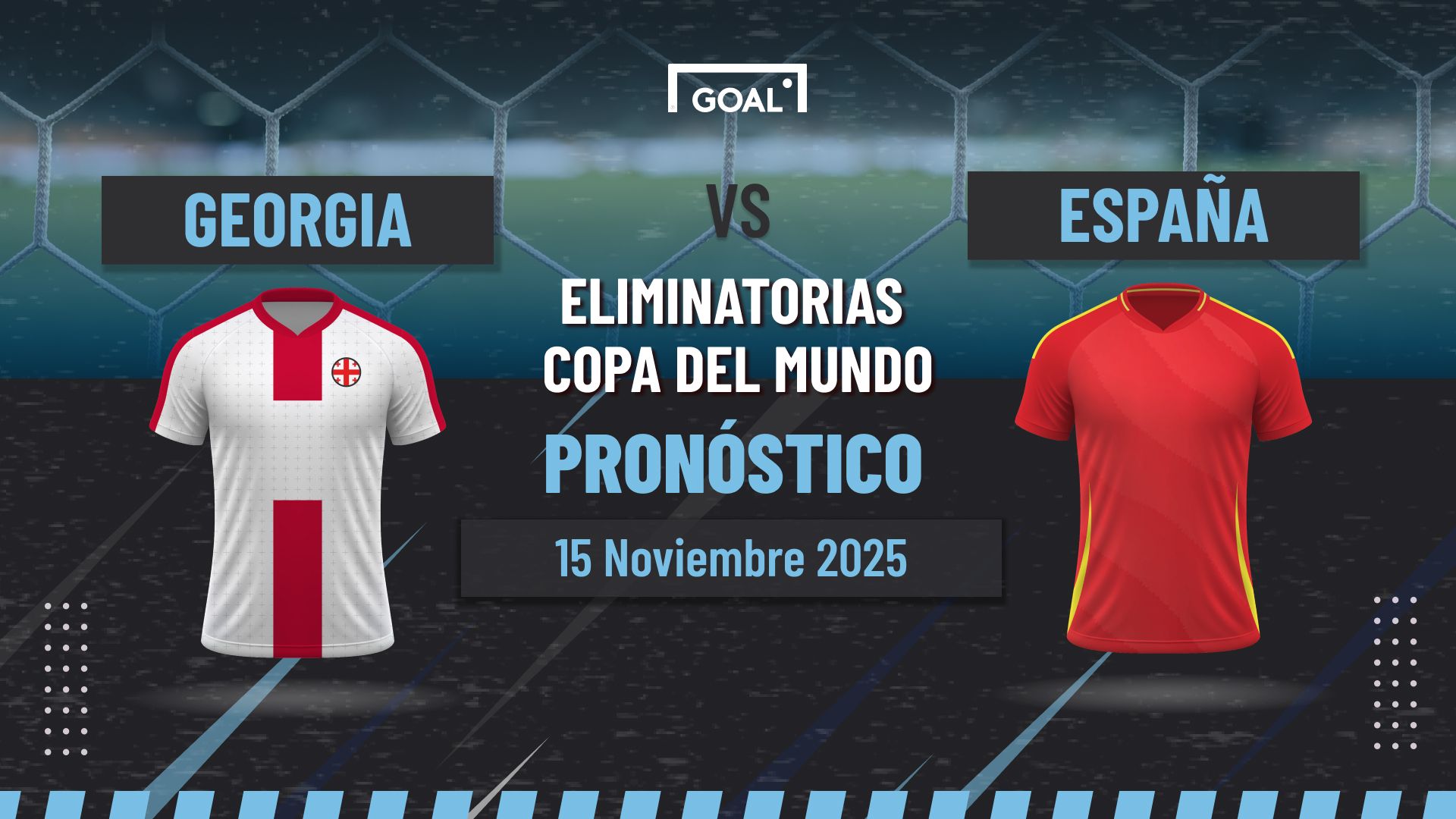 Georgia vs España Pronóstico y Apuestas Eliminatorias Copa del Mundo | 15/11/25