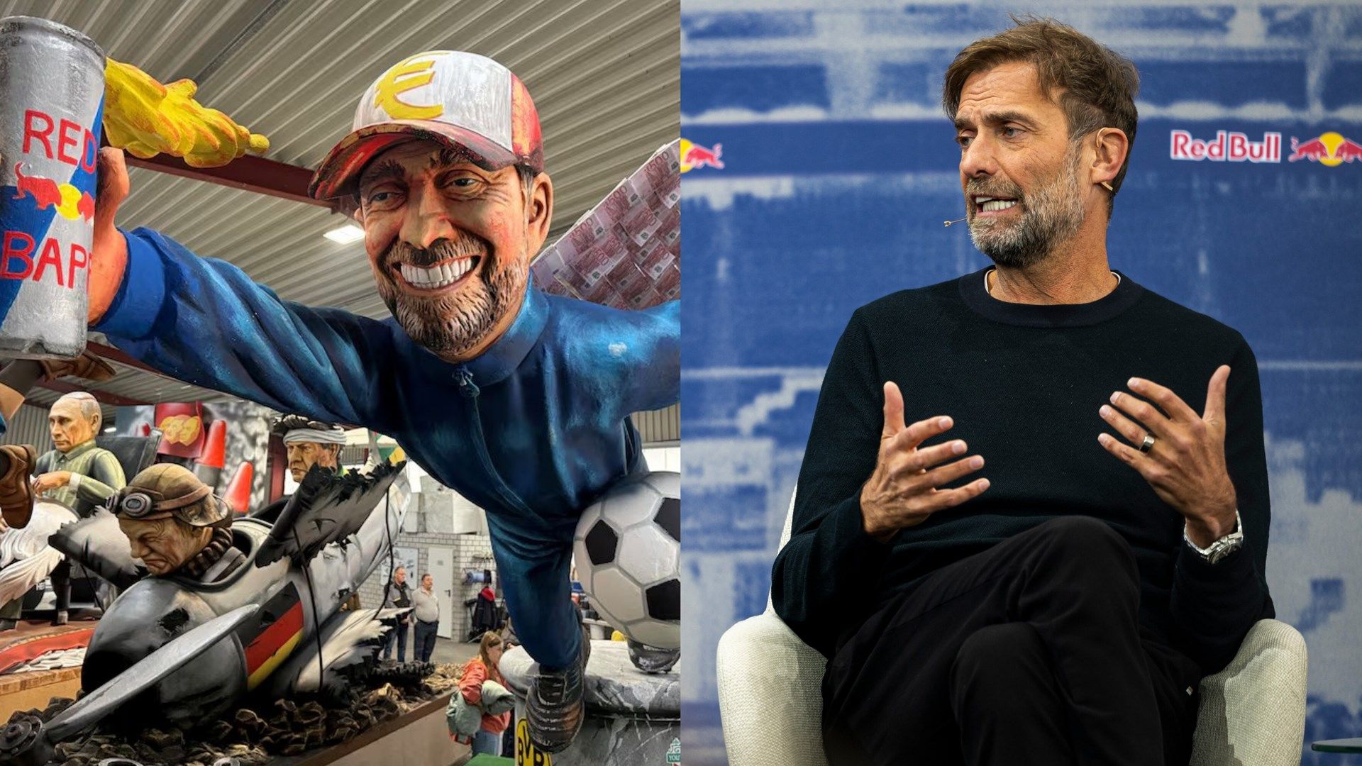 Jurgen Klopp Float Mainz Rose Monday Red Bull