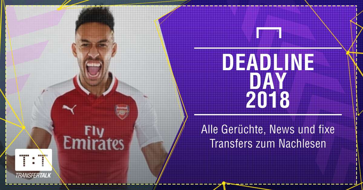 Deadline Day 2018 Aubameyang GFX