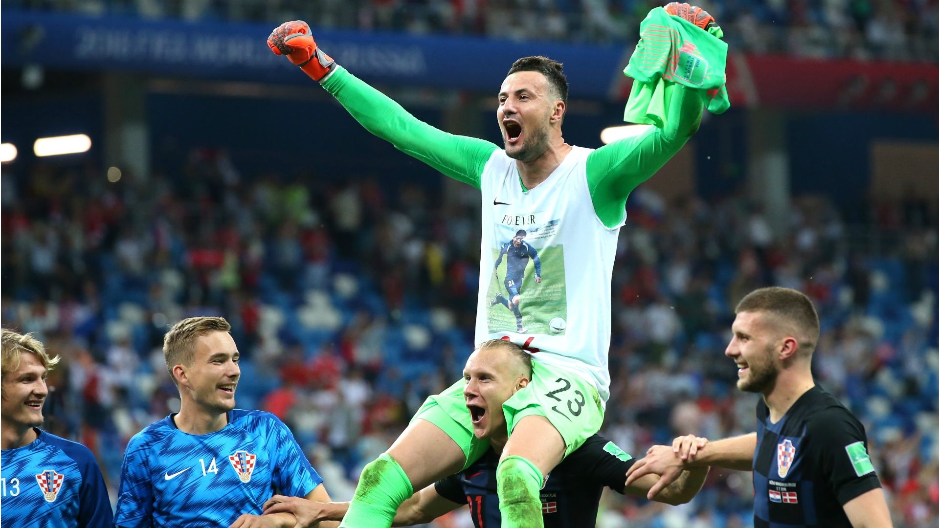Danijel Subasic Croatia Denmark WC 01072018