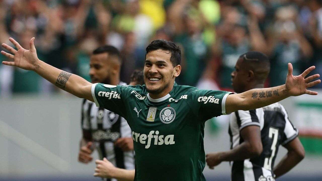 Gustavo Gómez Botafogo Palmeiras Brasileirão Série A 25052019