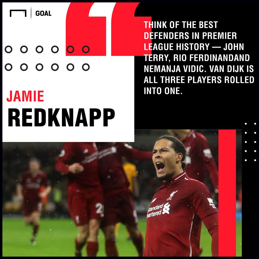 Virgil van Dijk Vidic Terry Ferdinand Jamie Redknapp