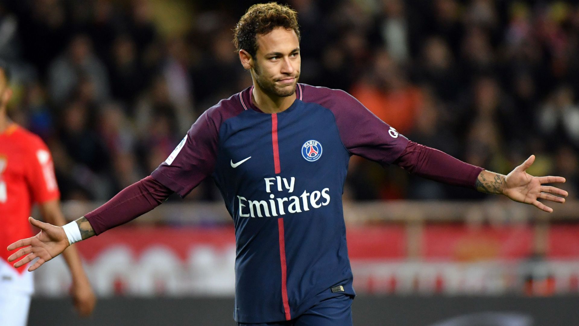 Neymar Monaco PSG Ligue 1 26112017