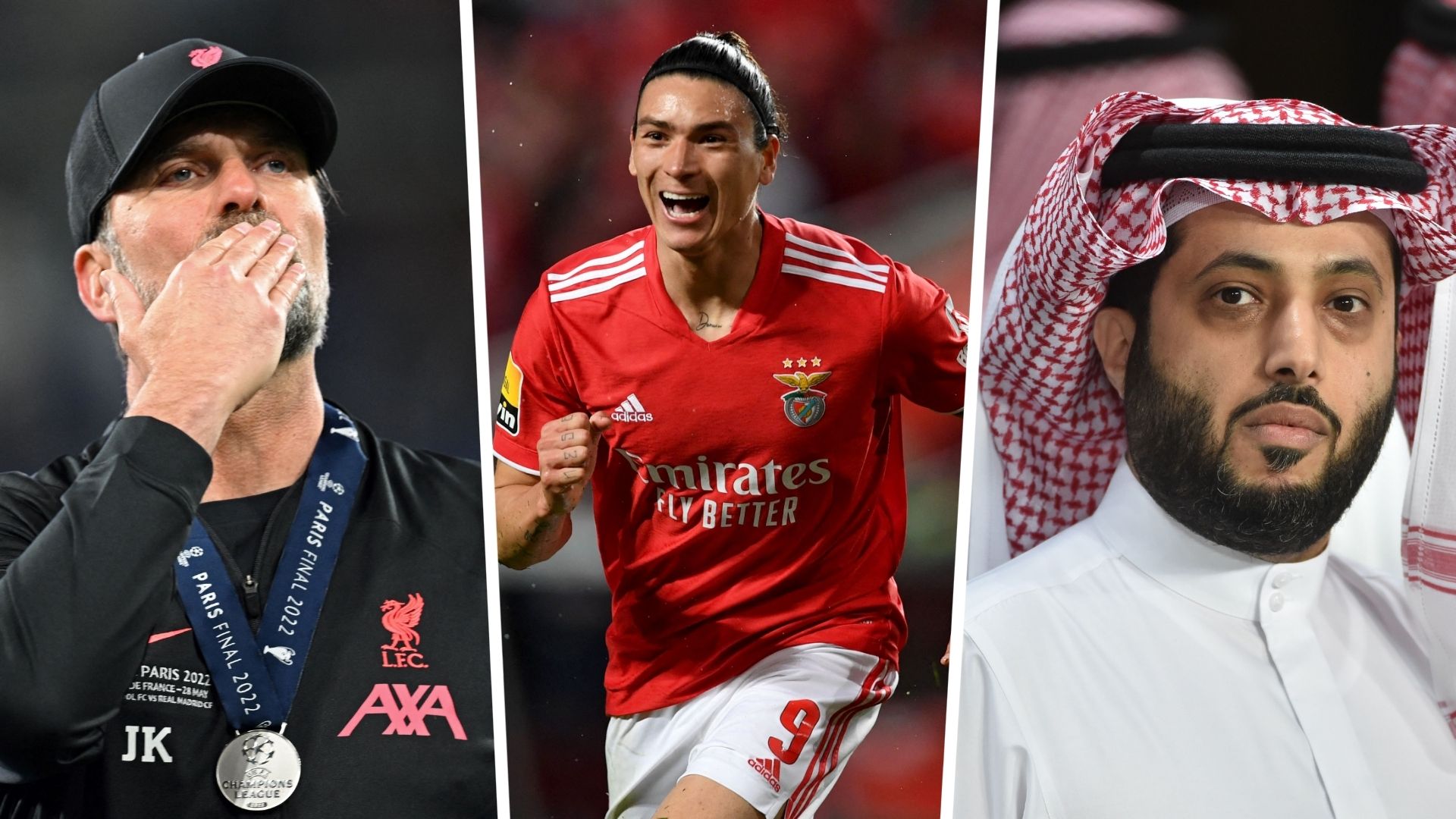 Jurgen Klopp Darwin Nunez Turki Al Sheikh