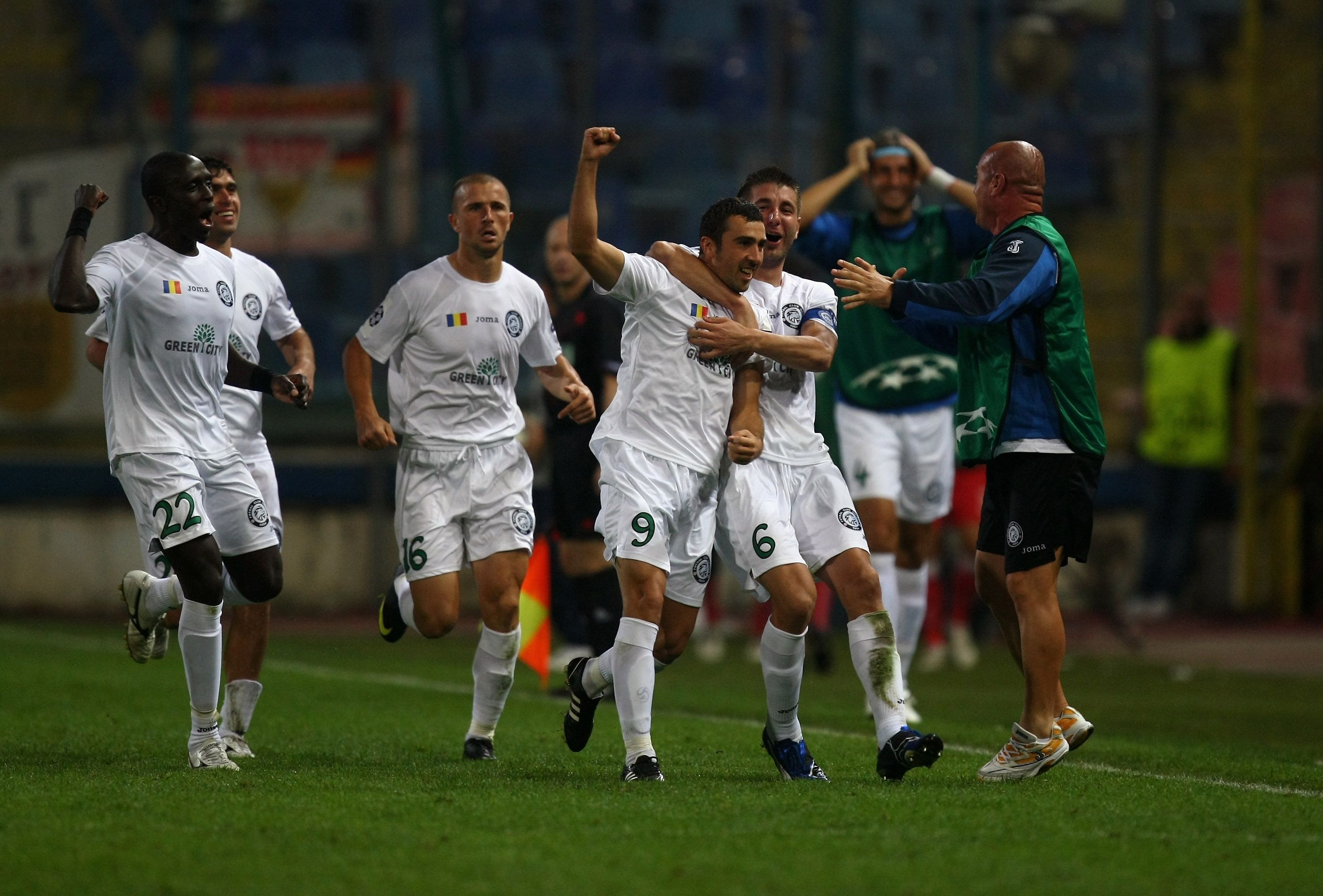 Unirea Urziceni Champions League 2009/10