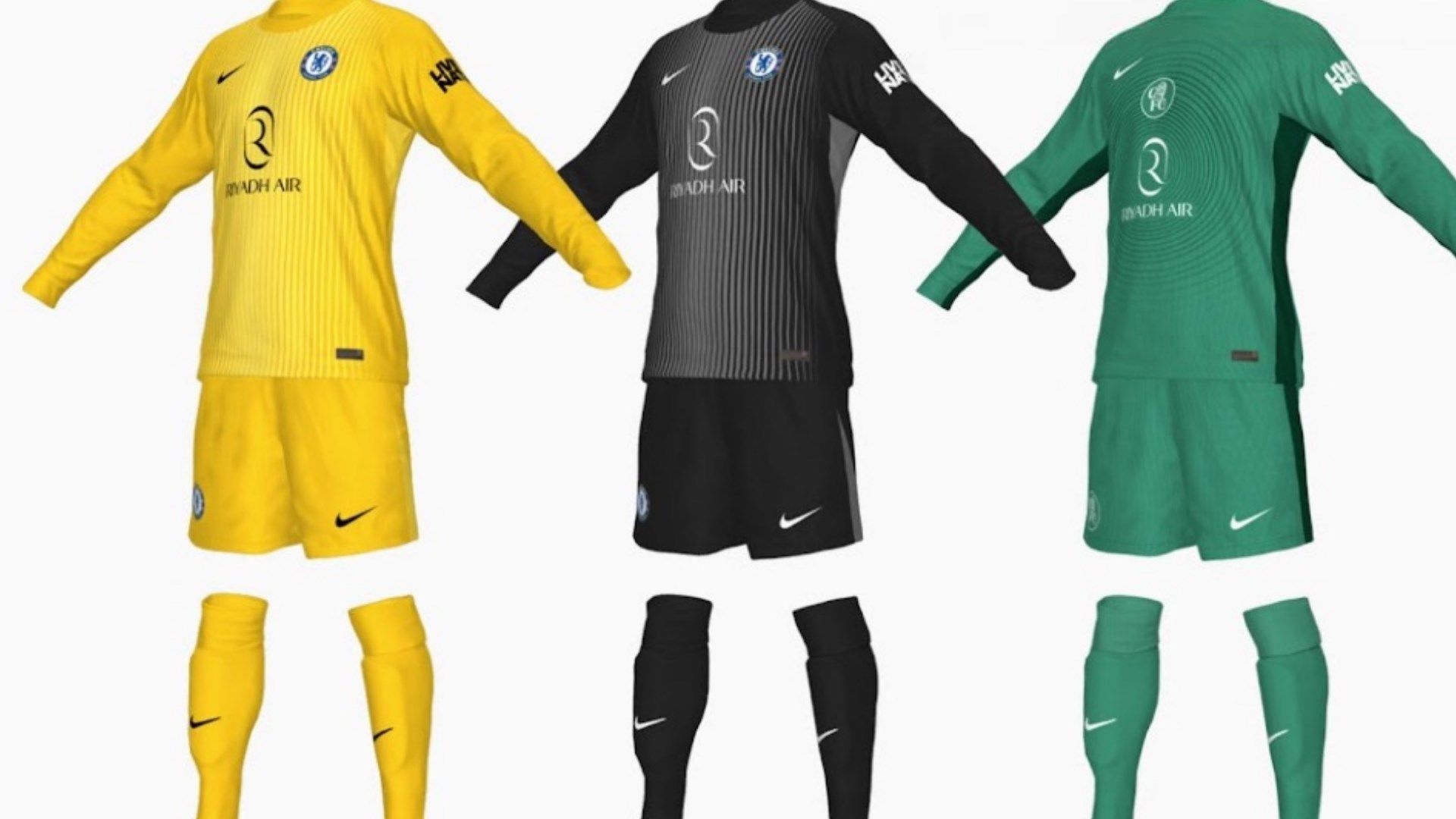 Chelsea goalkeeper kits 2025-26 leaked 