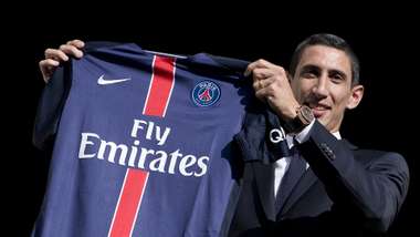 Angel Di Maria PSG Präsentation 08062015