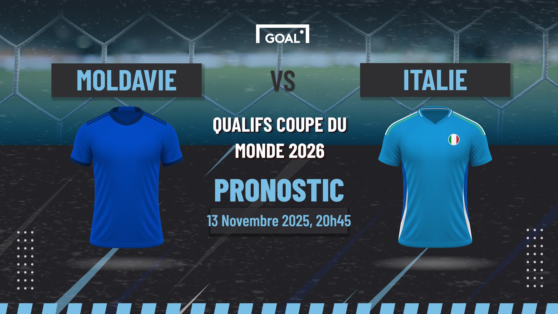 Pronostic Moldavie vs Italie