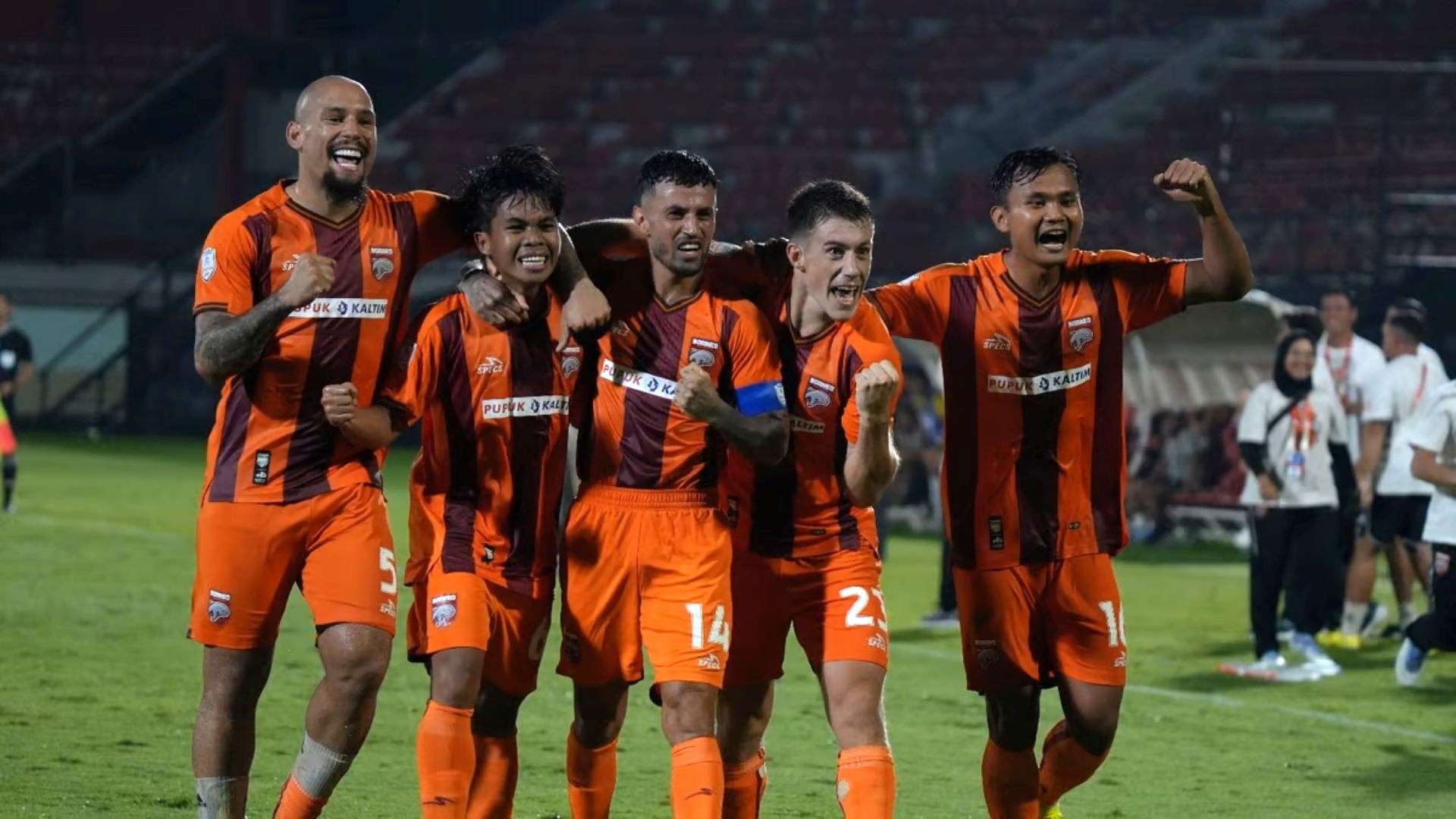 Selebrasi Borneo FC vs Kaya FC-Iloilo ASEAN Club Championship 23012025