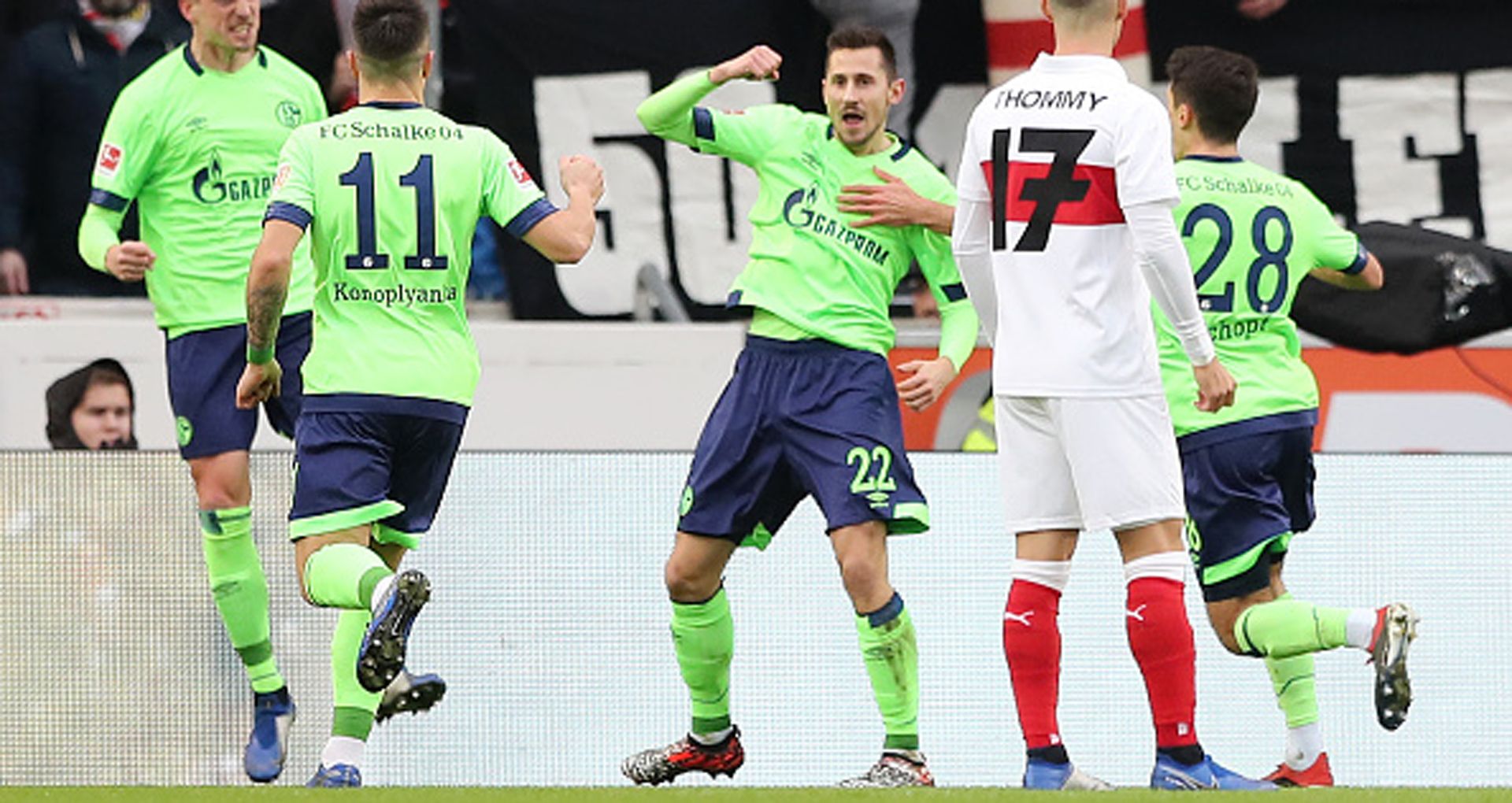 Steven Skrzybski Stuttgart Schalke