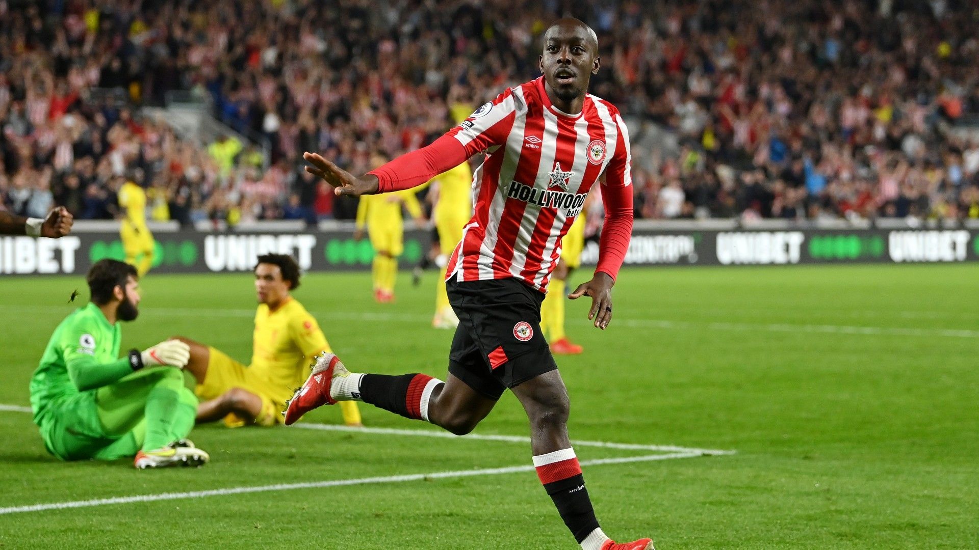 Yoane Wissa Brentford Liverpool