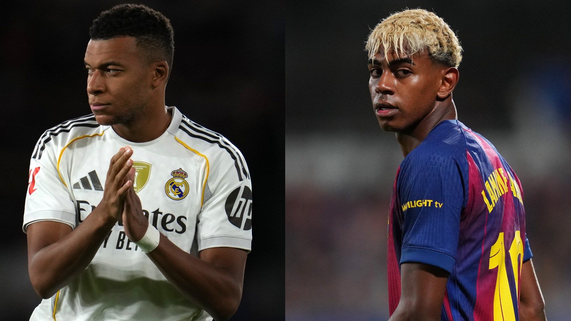 Mbappe Yamal Real Madrid Barcelona 2025-2026