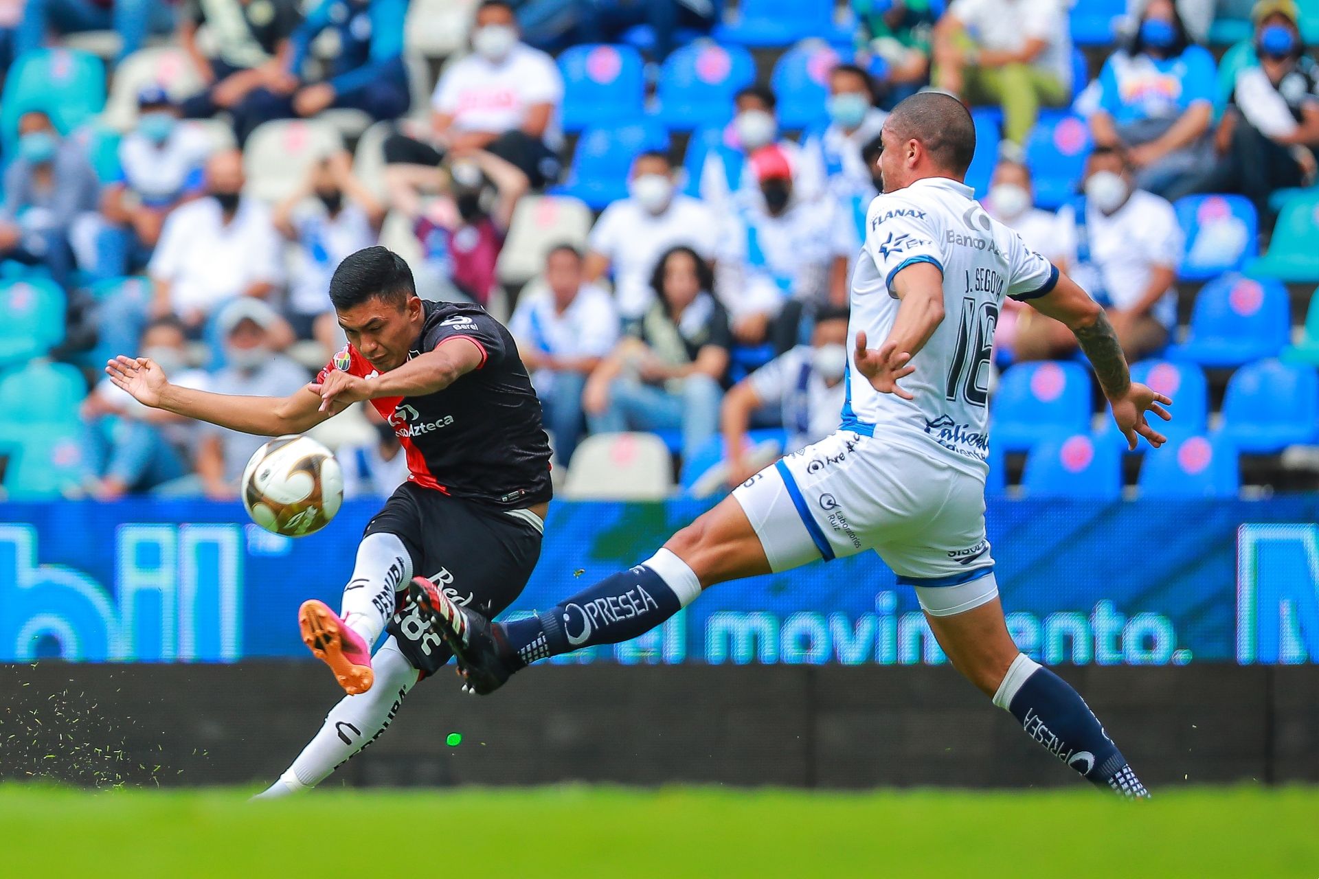 Christopher Trejo, Juan Segovia Puebla vs atlas Liguilla Guardianes 2021
