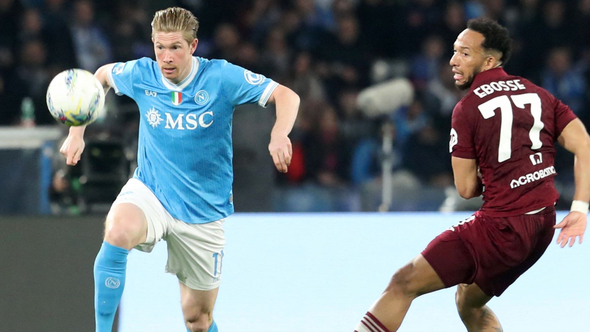 De Bruyne Napoli Torino
