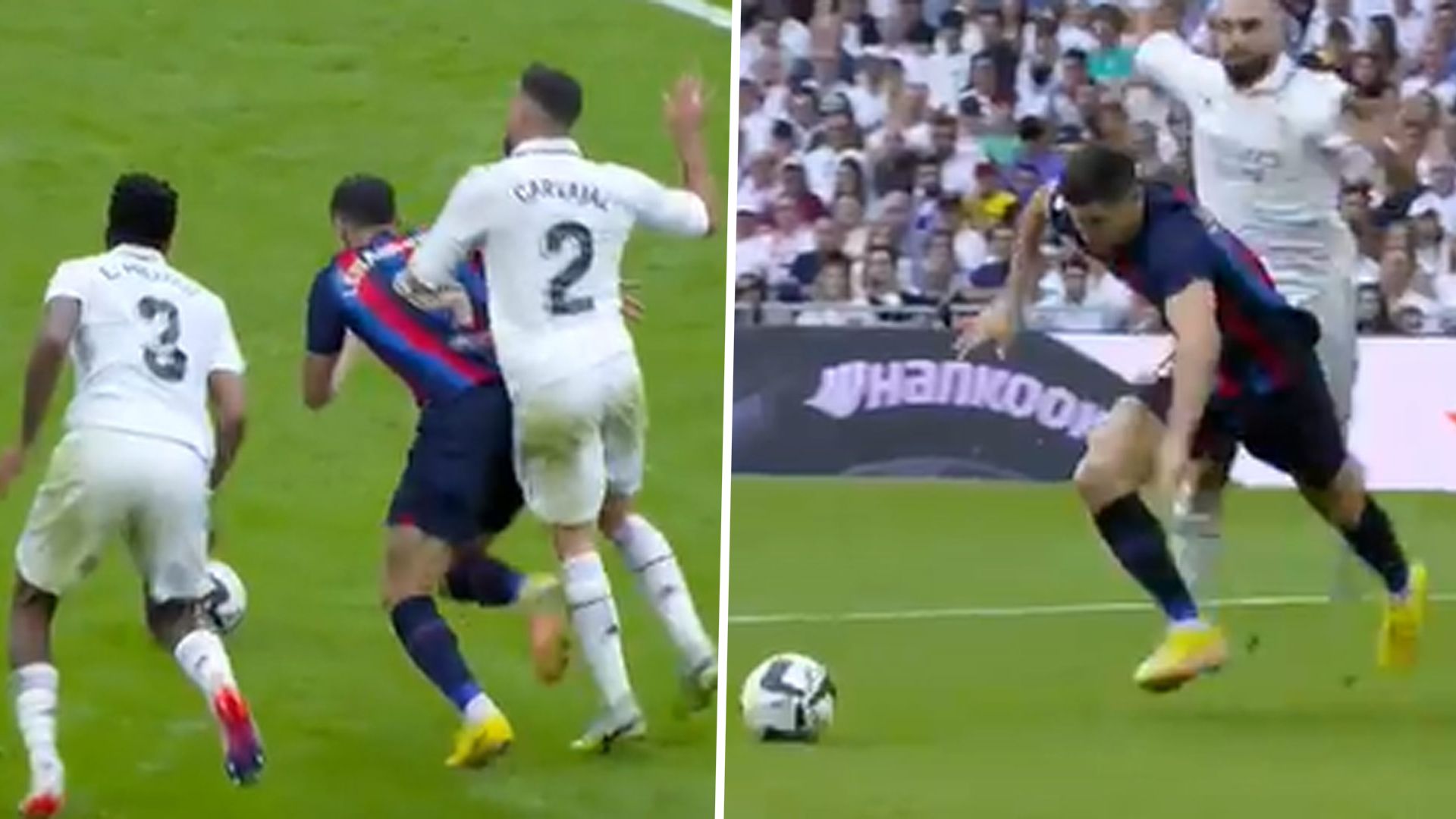 Robert Lewandowski Dani Carvajal Screenshot