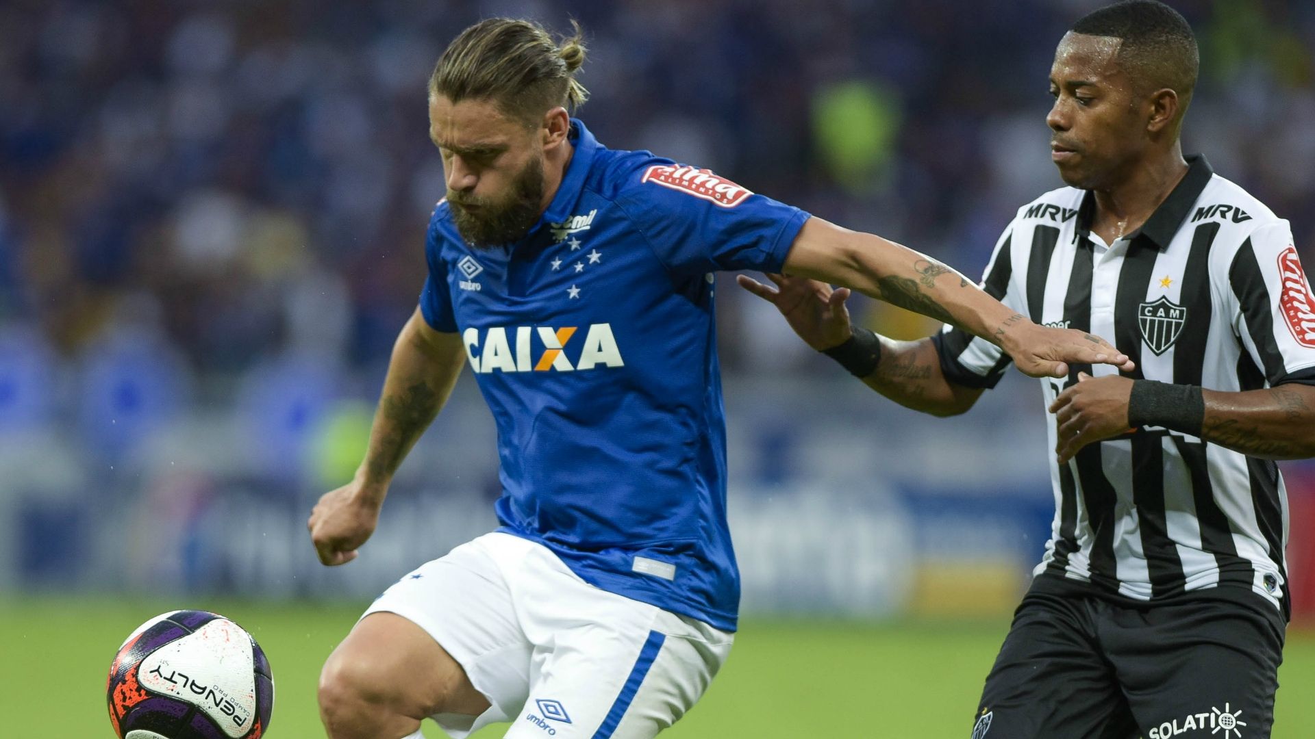 Rafael Sóbis Robinho Cruzeiro Atlético-MG Campeonato Mineiro 30042017