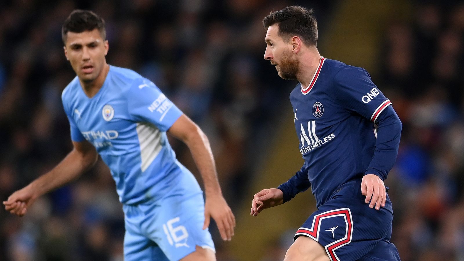 Messi Manchester City PSG Champions League