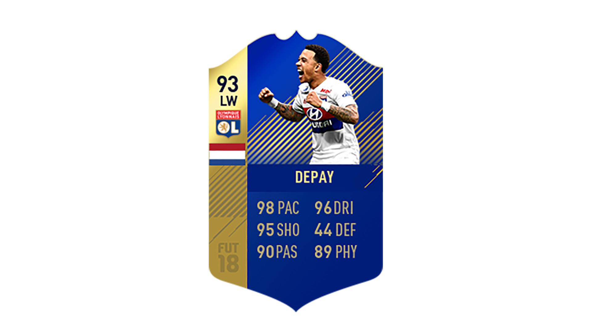 FIFA 18 Ligue 1 Team of the Season Depay