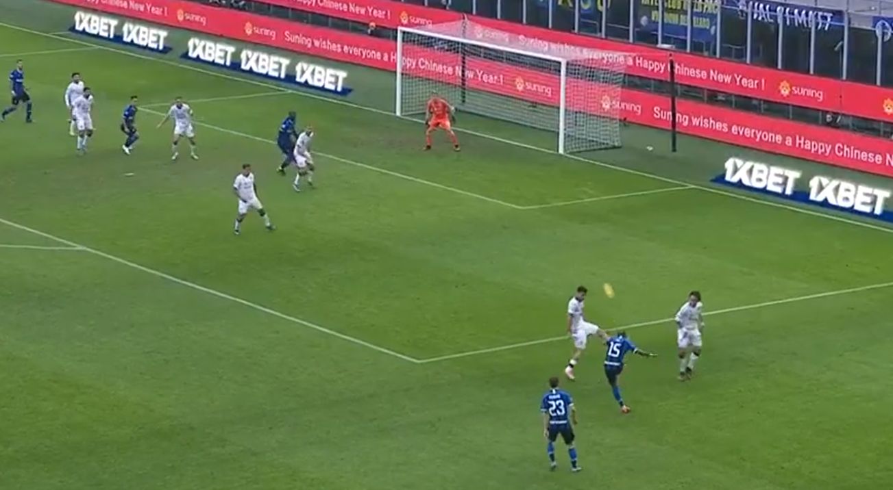 Ashley Young Inter Cagliari Serie A 2020