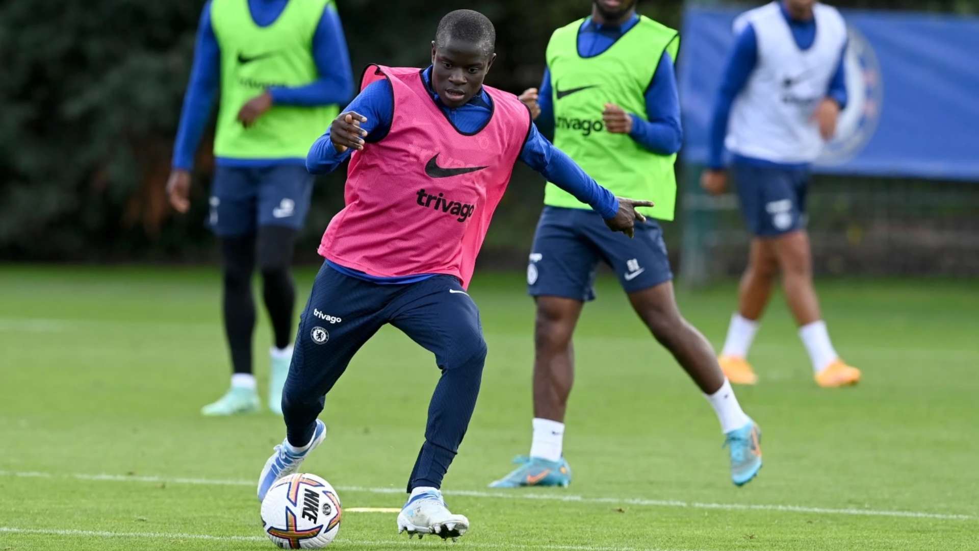 N'Golo Kanté Chelsea Entraînement Cobham