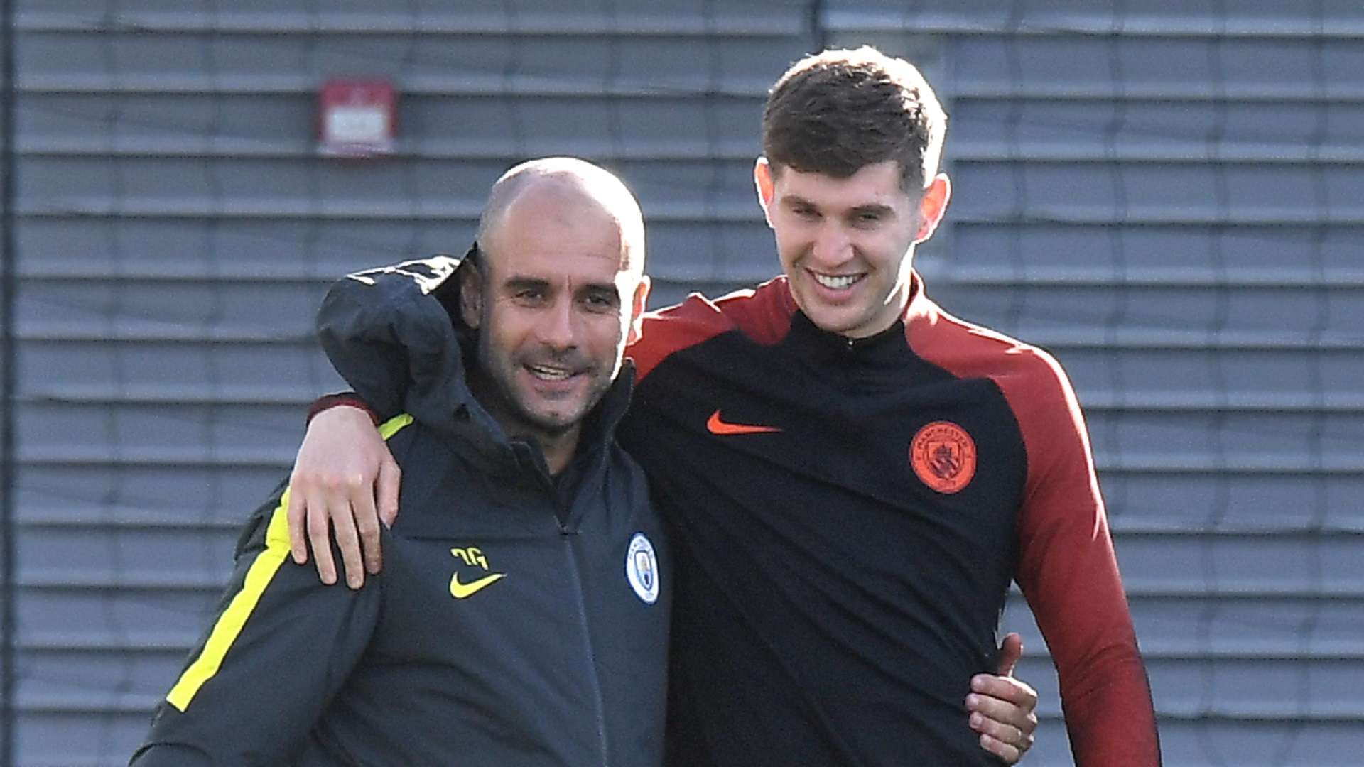 Pep Guardiola John Stones Manchester City