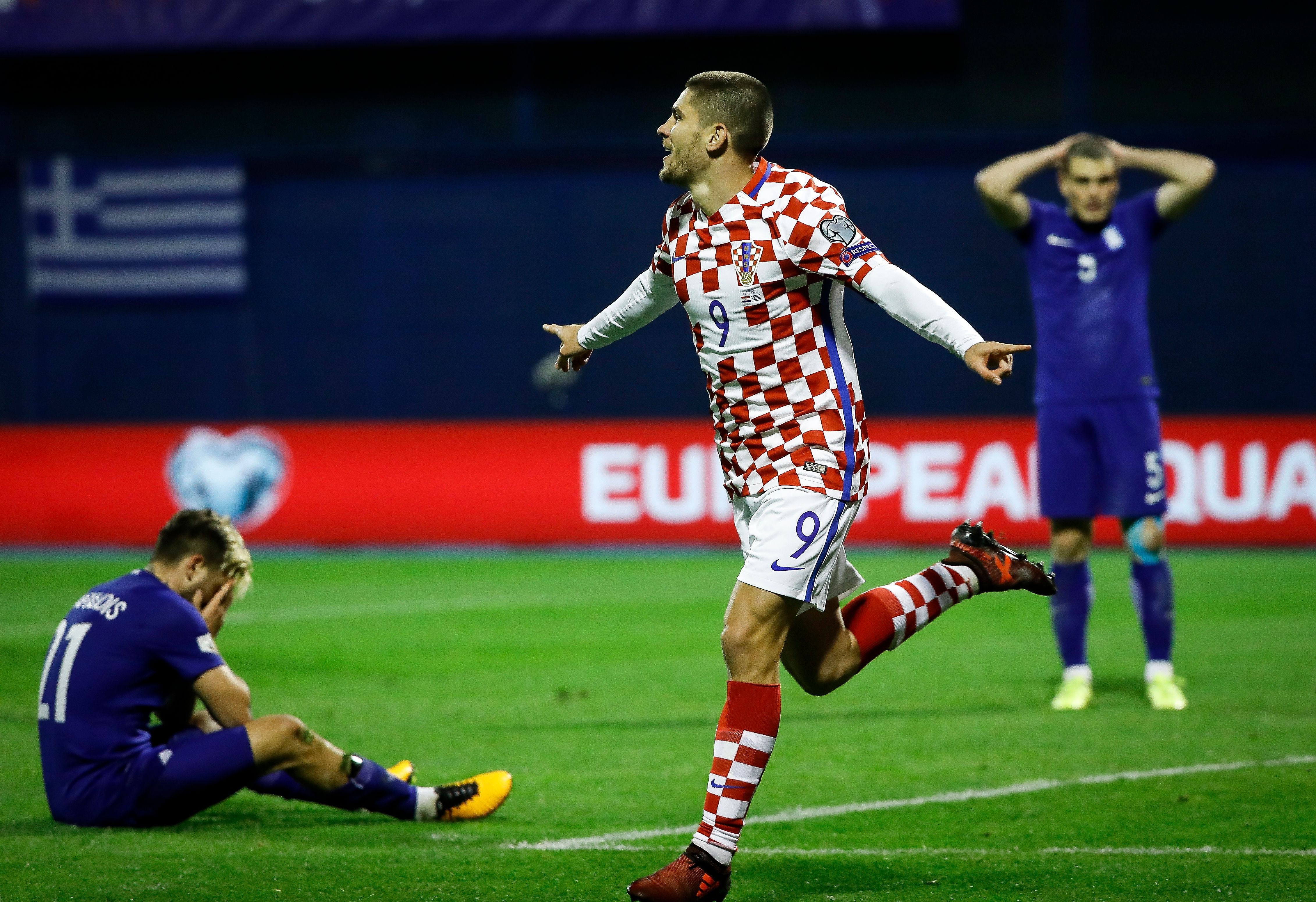 Andrej Kramaric Croatia Greece 11/09/17