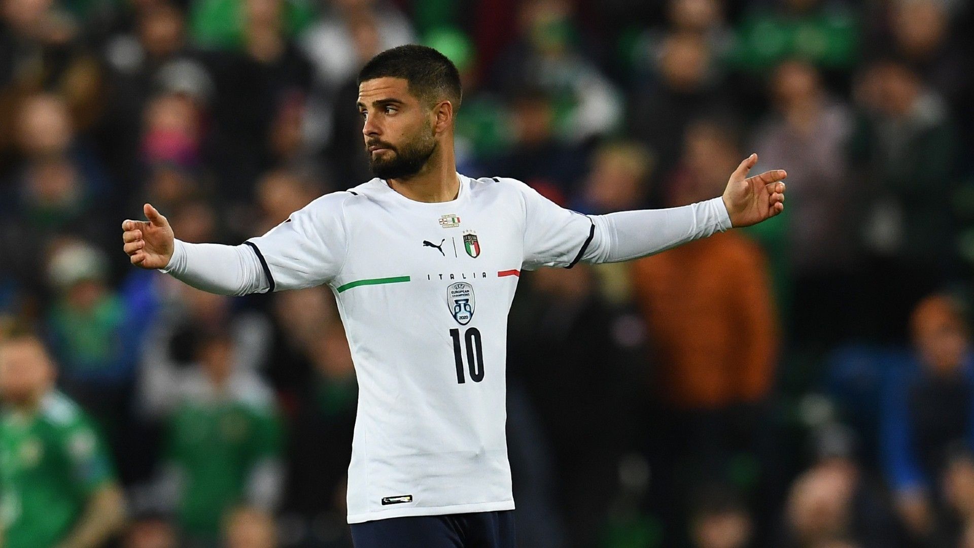 Lorenzo Insigne of Italy