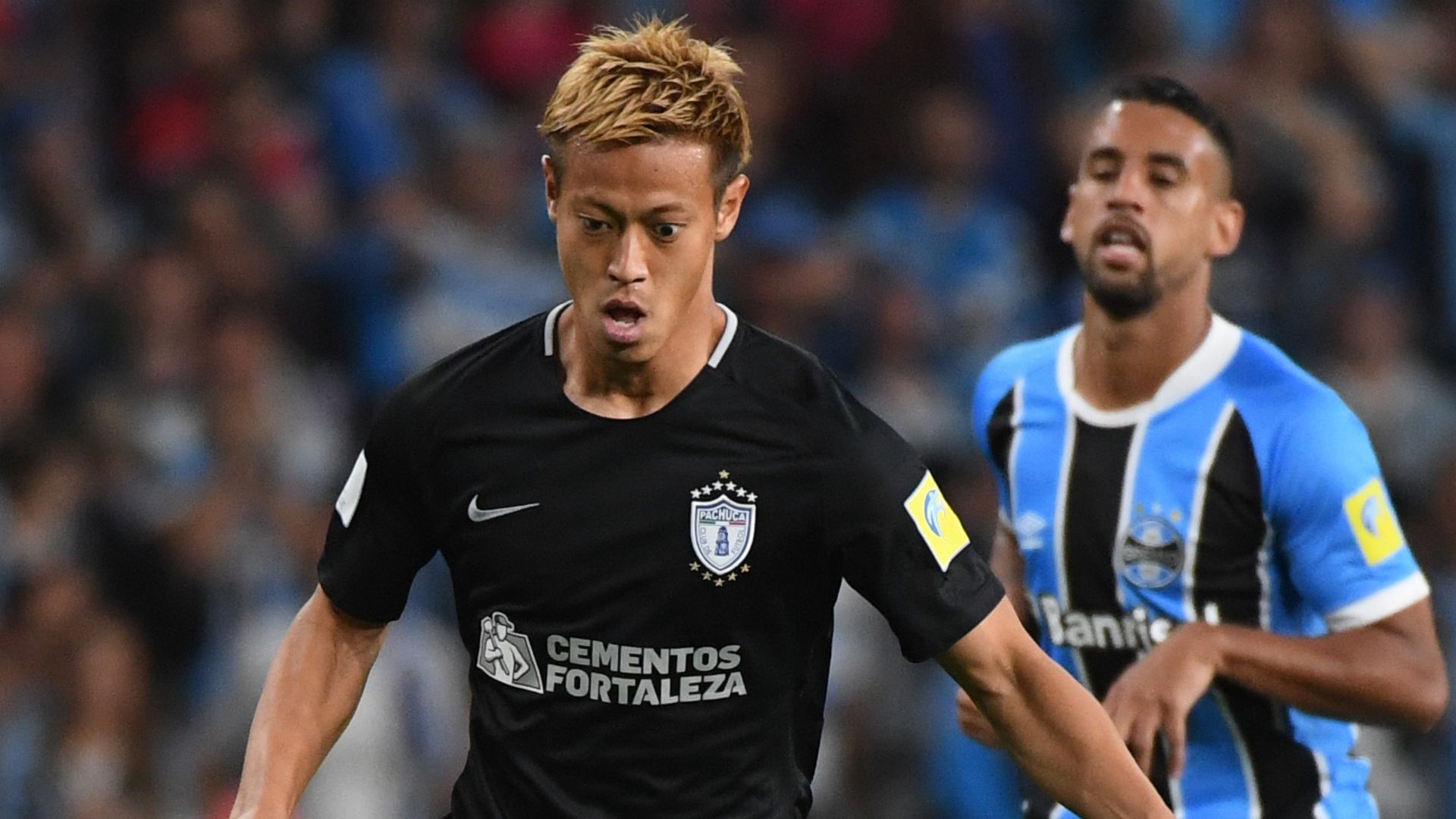 Keisuke Honda Michel Gremio Pachuca Club World Cup 12122017