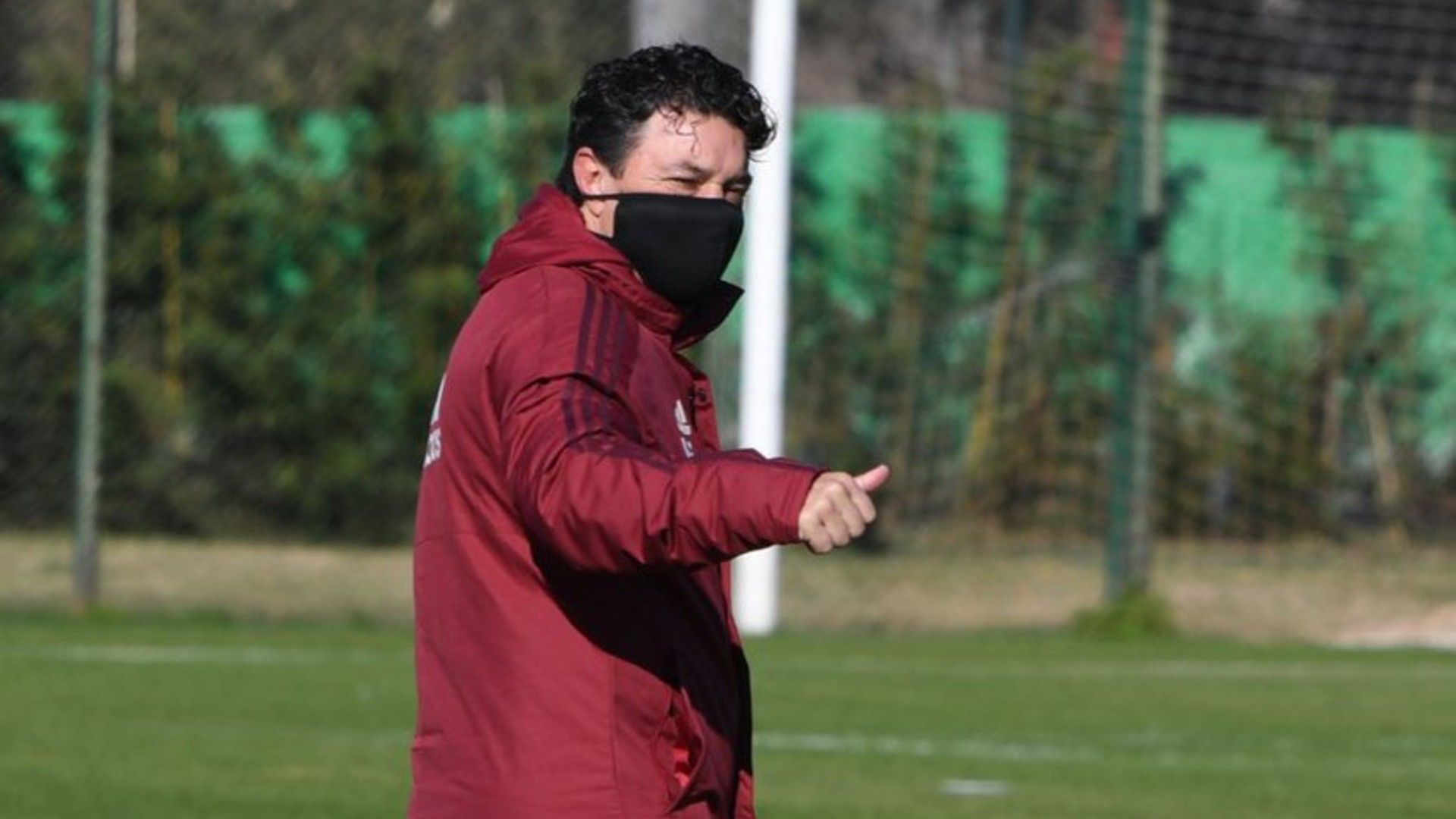 Marcelo Gallardo Entrenamiento River 11082020