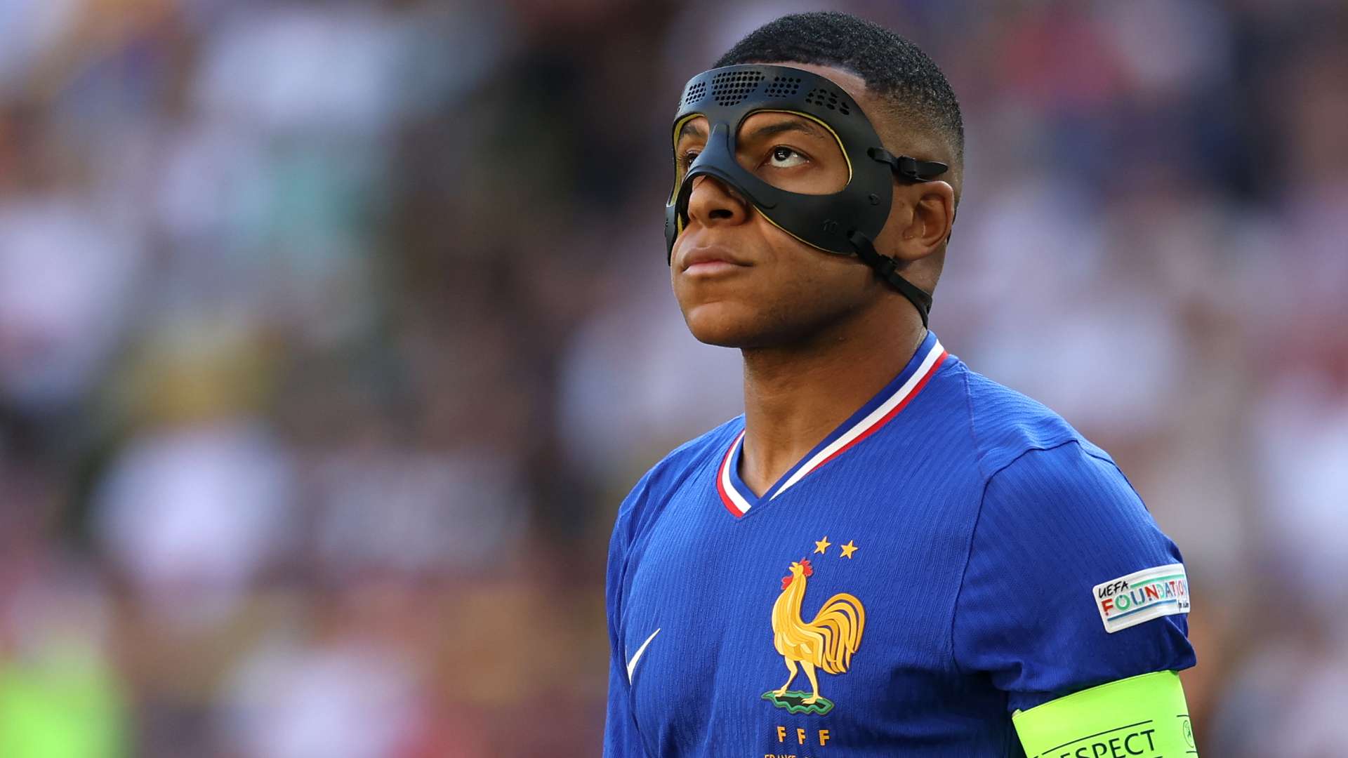 Kylian Mbappe mask France Euro 2024