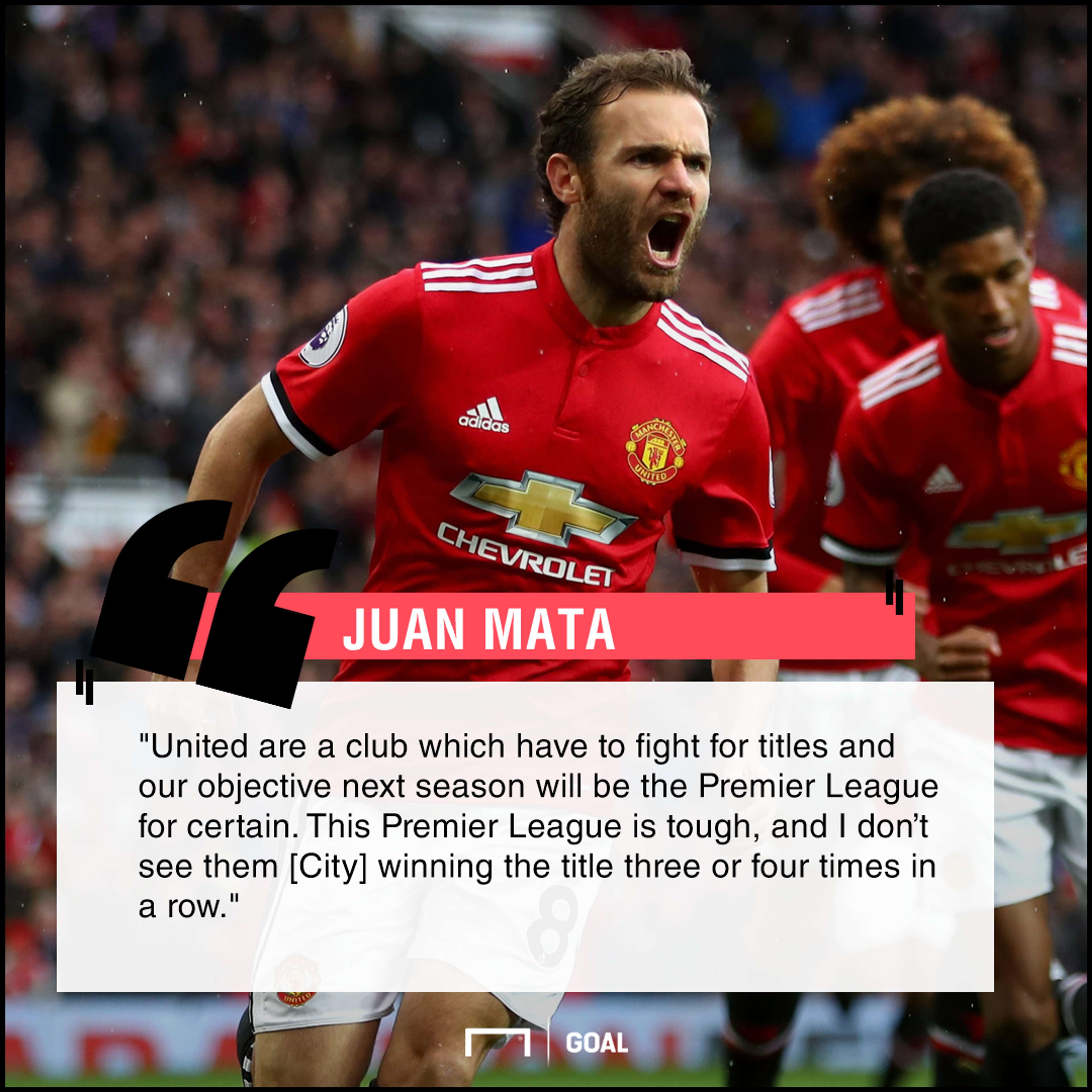 Juan Mata Manchester United challenge City won't dominate